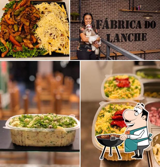 Peça pratos de carne no Fábrica do Lanche