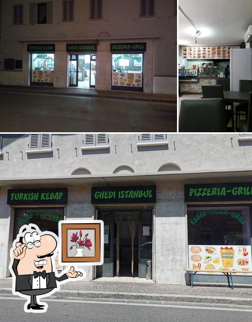 Gli interni di Ghedi İstanbul Kebap