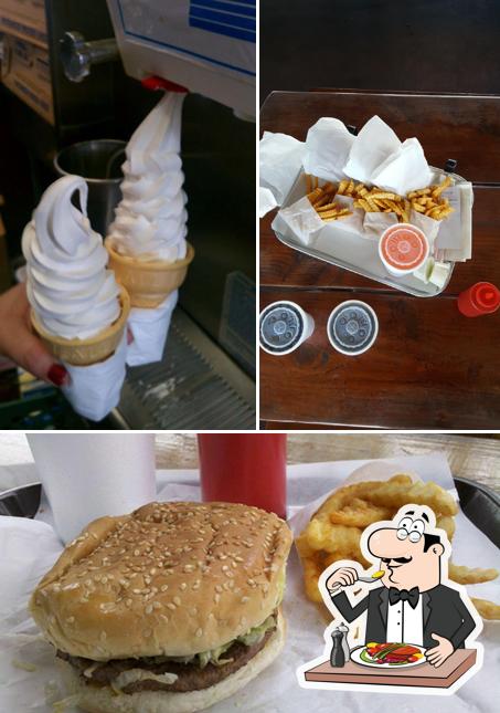 Comida en H & W Drive-In