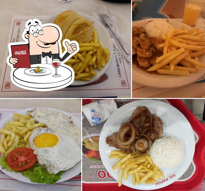 Platos en Papoo Lanches e Refeições