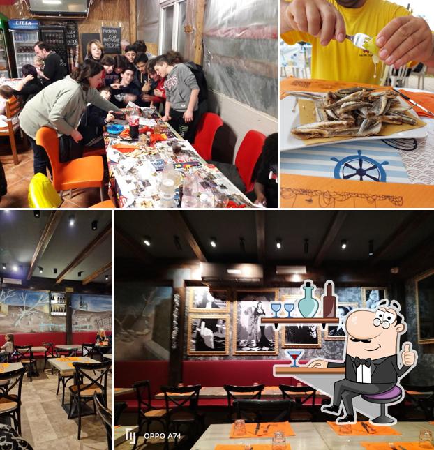 Gli interni di Taverna dello Zio Gian Fester