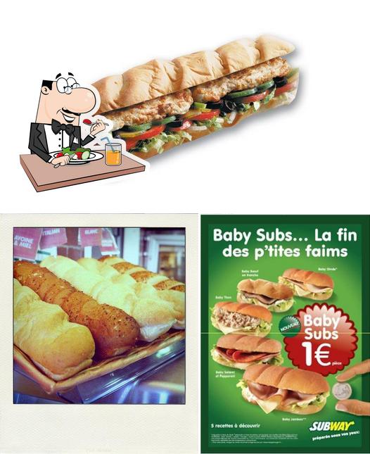 Nourriture à Subway