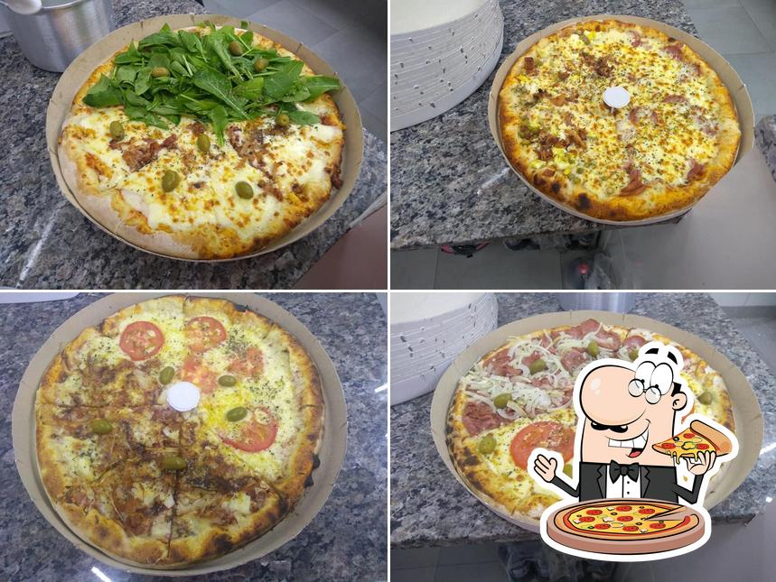 Escolha diversos estilos de pizza