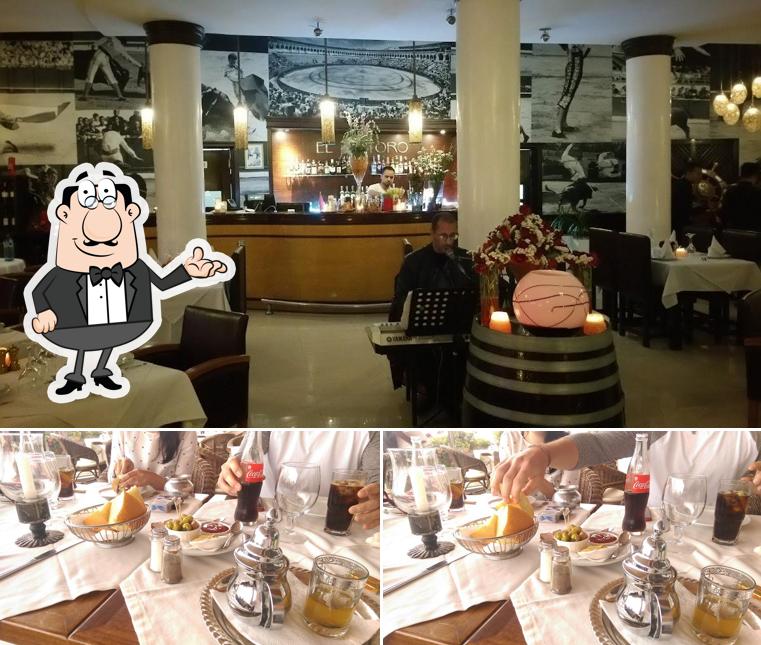 L'intérieur de Restaurant El Toro