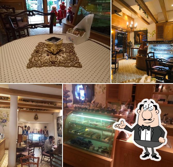 O interior do Envidia Chocolateria Zona Sul RJ