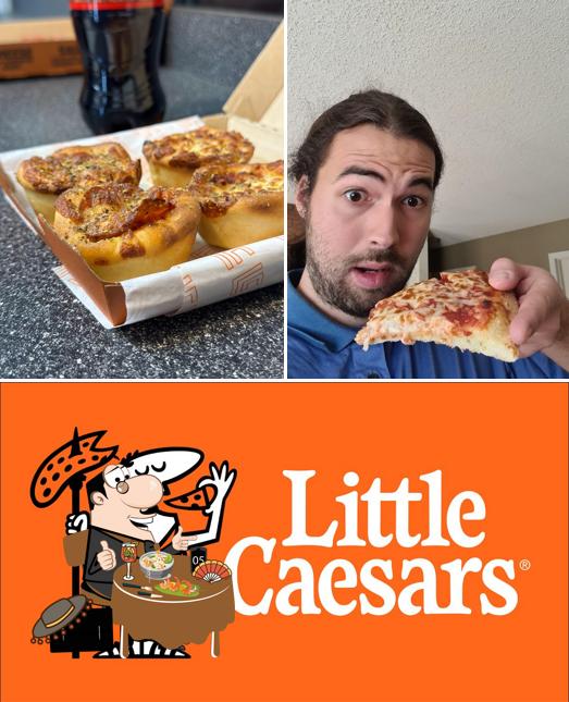 Nourriture à Little Caesars Pizza