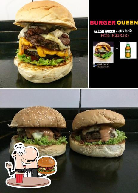 Experimente um hambúrguer no BQ Burger Queen