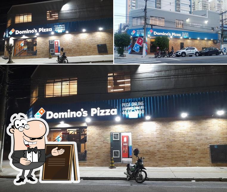 O exterior do Domino's Pizza - Tatuapé