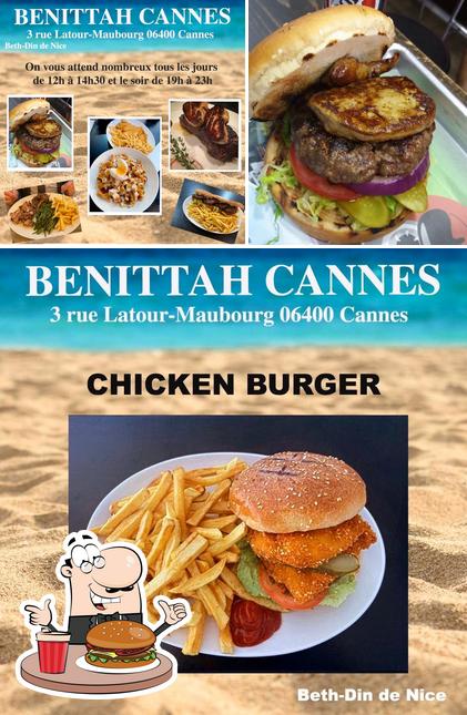 Prenez un hamburger à Michel Benittah Cannes