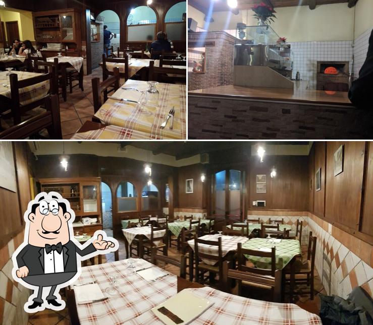 Gli interni di Il Ritrovo - Antica Pizzeria