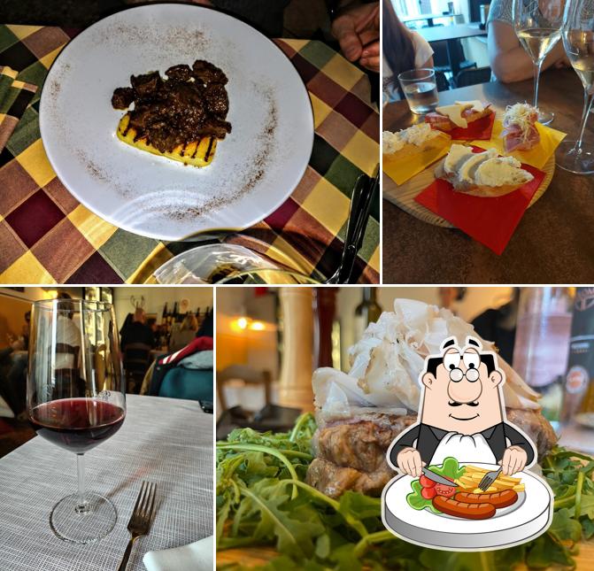 Platti al Osteria Trattoria Ai Ciclisti