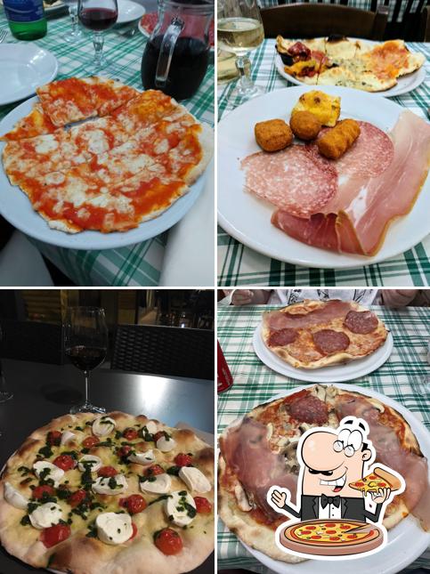 Prenditi una pizza a Hostaria Dino e Tony