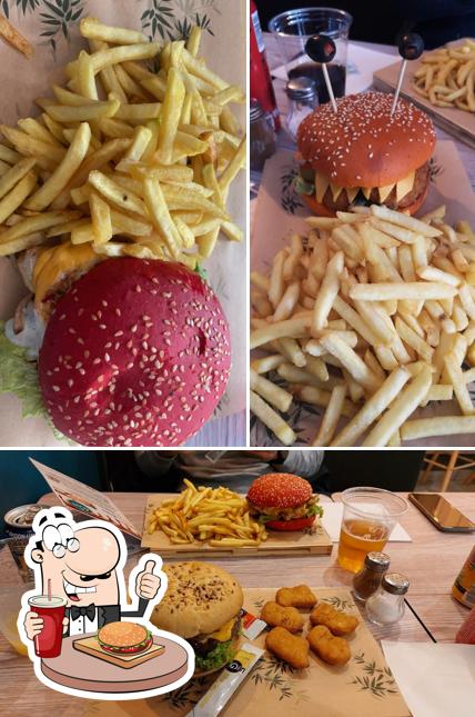 Les hamburgers de Le Gou'Thé d'Alex & Mél will satisferont différents goûts