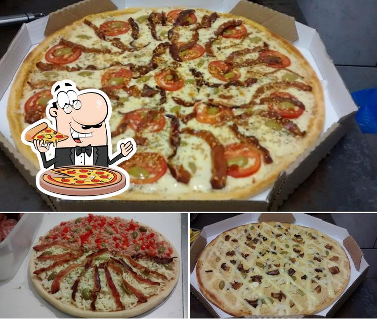 Consiga diferentes estilos de pizza