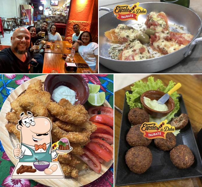 Espeto do Doka provê uma seleção de pratos doces