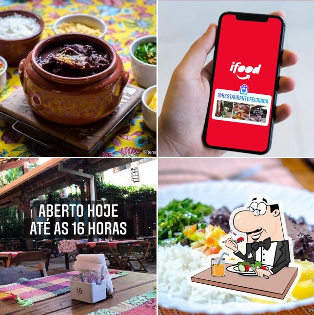 Comida em Restaurante Feijuada