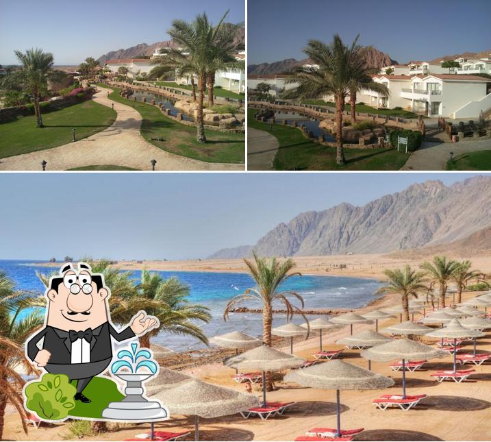 Take a look at the outside area of Ecotel Dahab Blue Bay Restaurant