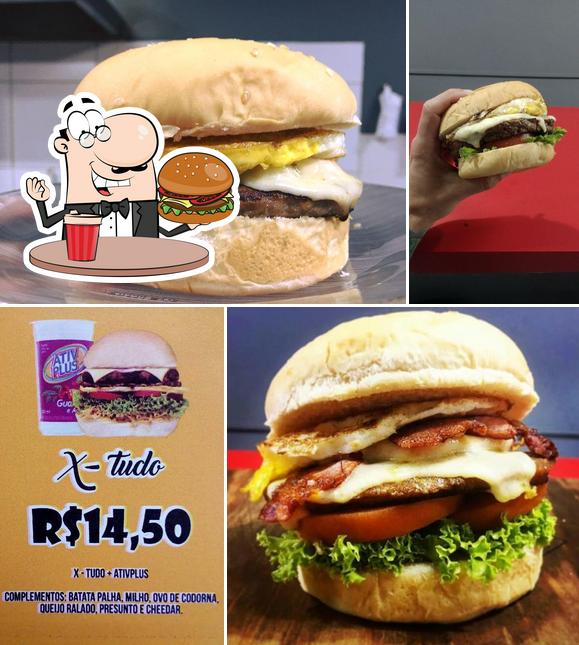 Consiga um hambúrguer no Gêmeos Burguer's