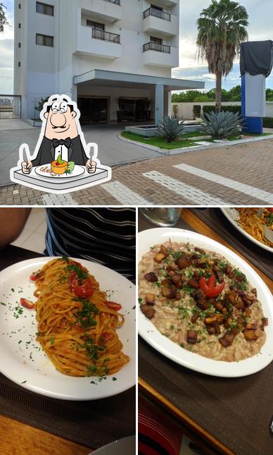 Las imágenes de comida y exterior en Dom Sebastião - Hotel Comfort