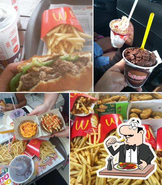 Comida em McDonald's