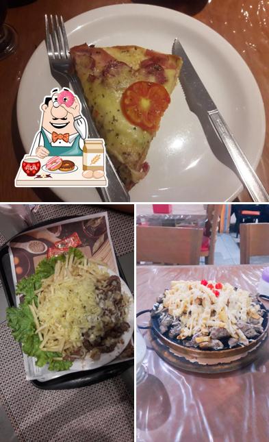 Pizzaria Cristina serve uma escolha de sobremesas