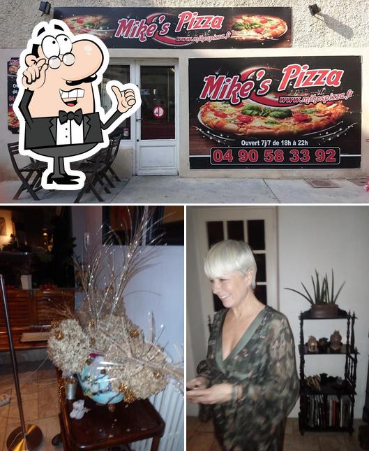 L'intérieur de Mike's Pizza Grans Livraison