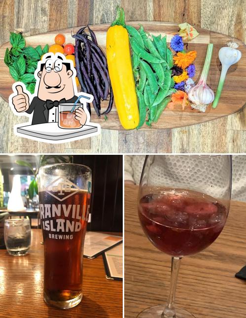 Among various things one can find drink and food at Finkle Street Tap & Grill