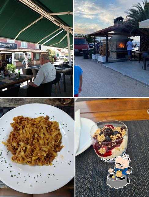 Cibo al Restaurant Domestico di Jaz