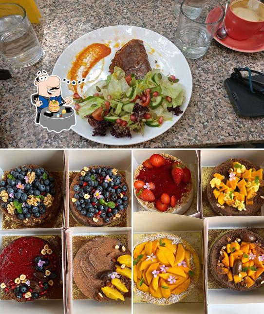 Food at Emmer bakery