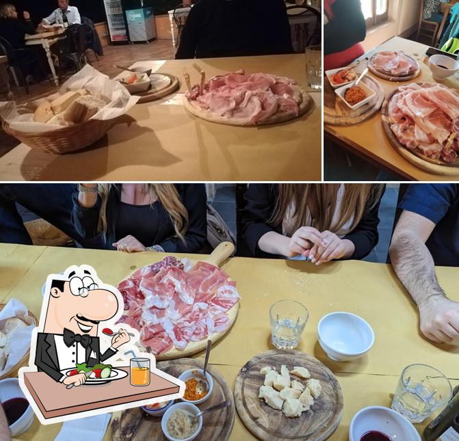 Prosciutto crudo al La Vecchia Baracca