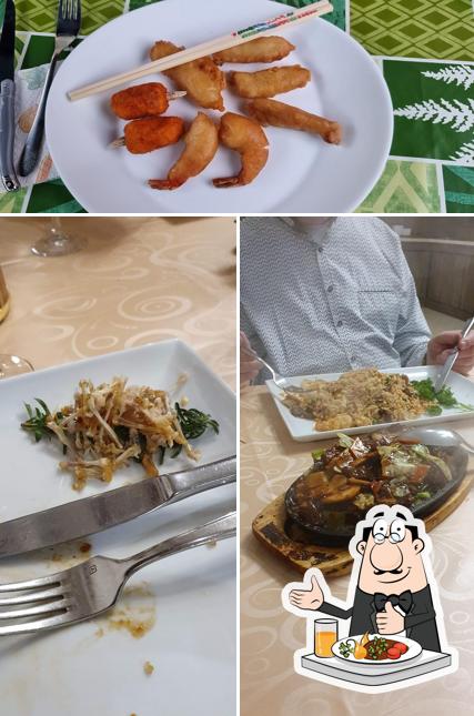 Essen im Restaurant Pavillon d'Asie