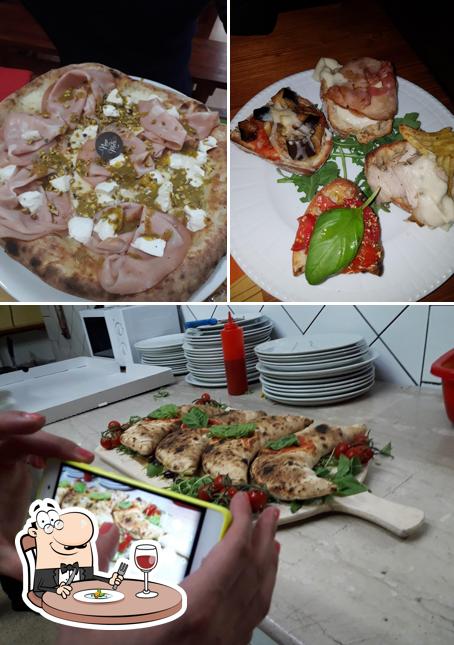 Cibo al pizzeria rosticceria NEW METRO'