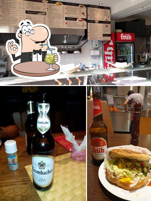 Gräfrather Grill se distingue par sa boire et intérieur