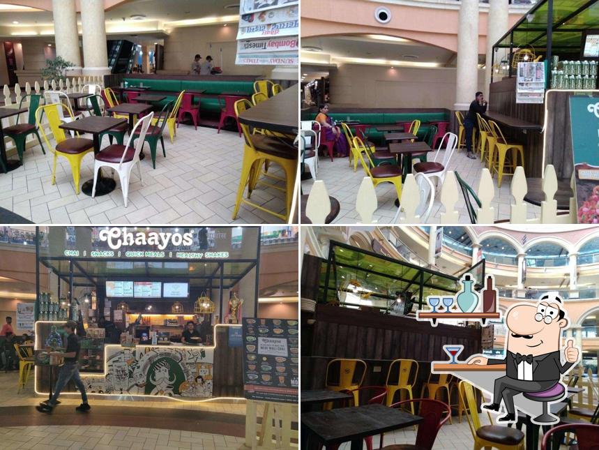 The interior of Chaayos