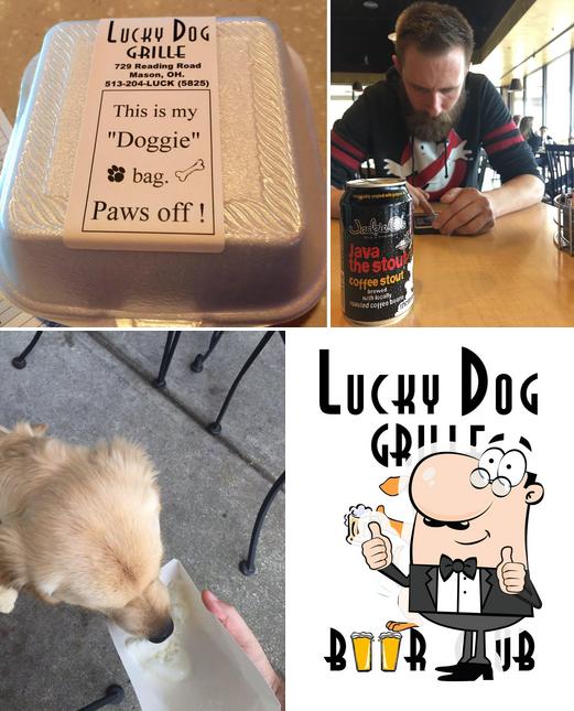Barbacoa Lucky Dog Grille, Mason Carta del restaurante y opiniones