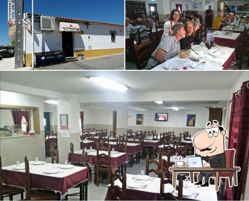 Интерьер "Restaurante Barraca De Pau Lda sé"