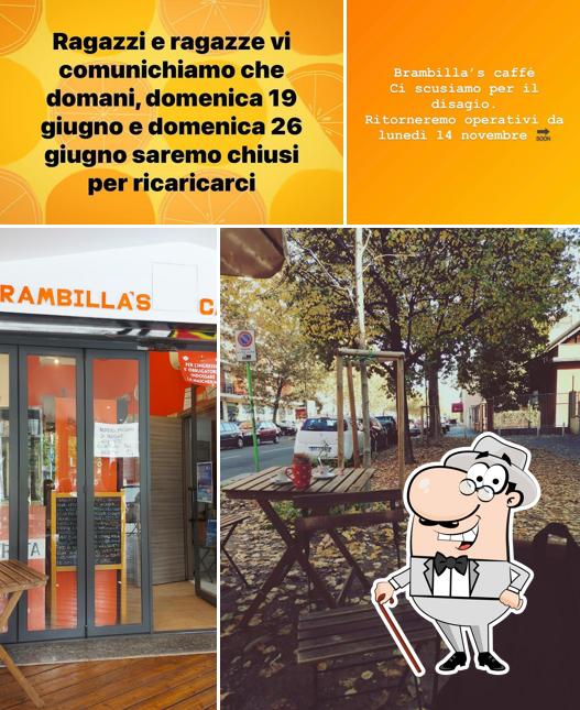 Gli esterni di Brambilla's Caffè