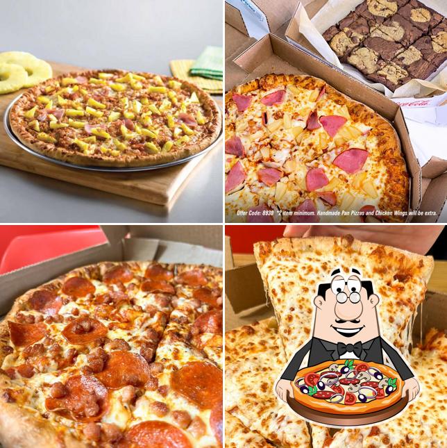 Try out different kinds of pizza