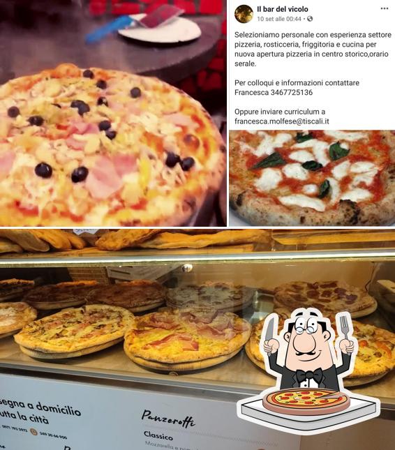 Ordina una pizza a Del Vicolo