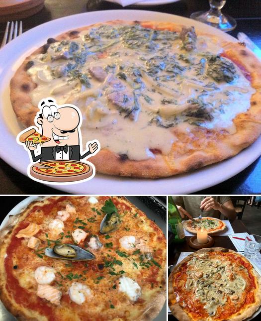 Попробуйте пиццу в "Trattoria Adria"