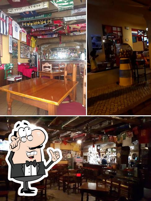 The interior of Sports Bar Algale