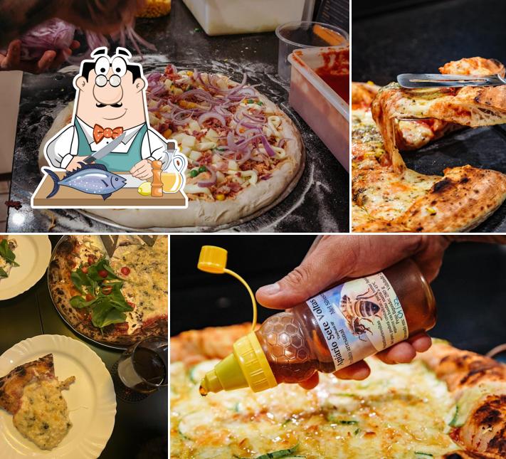 Salmão grelhado em Forneria Affonso - Pizzaria em Pindamonhangaba