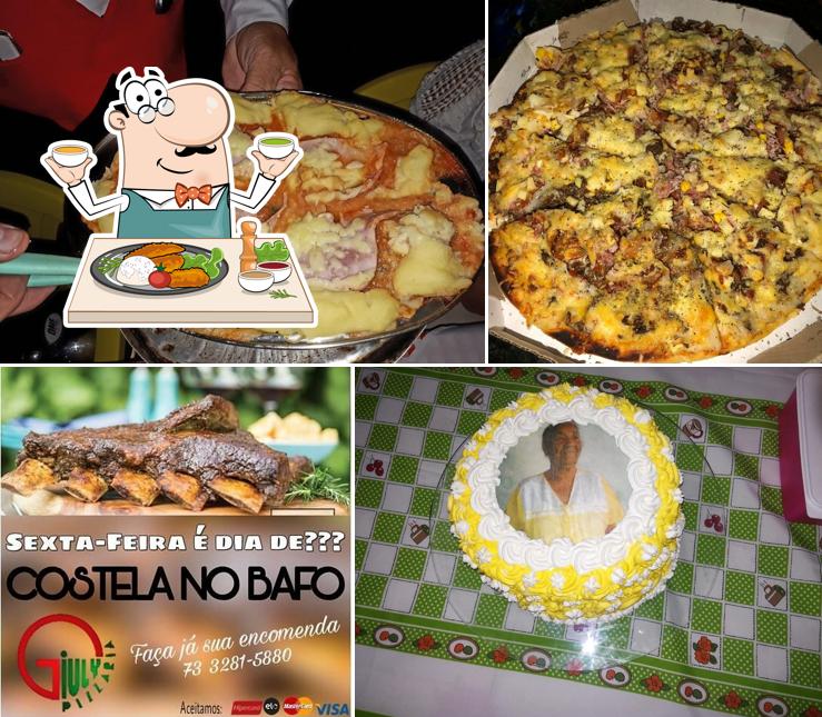 Comida em Giuly Pizzaria