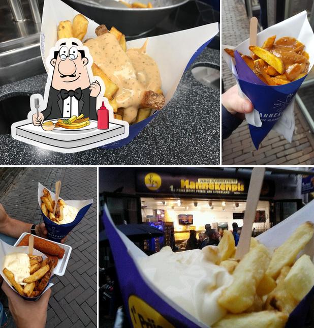 Essayez des frites à Manneken Pis Bakkerstraat