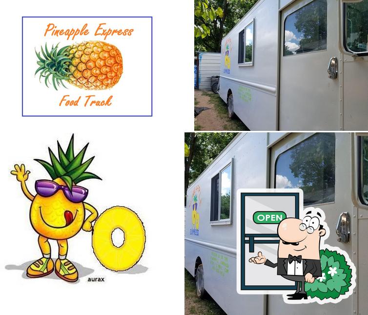 The Pineapple Express Food Truck in Oklahoma City