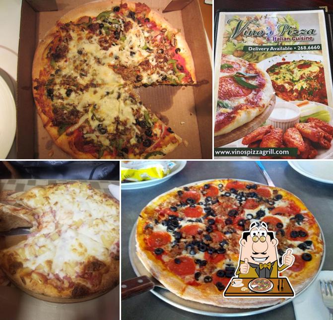 Vino’s Pizza and Italian Cuisine, 4268 Oldfield Crossing Dr Suite 101