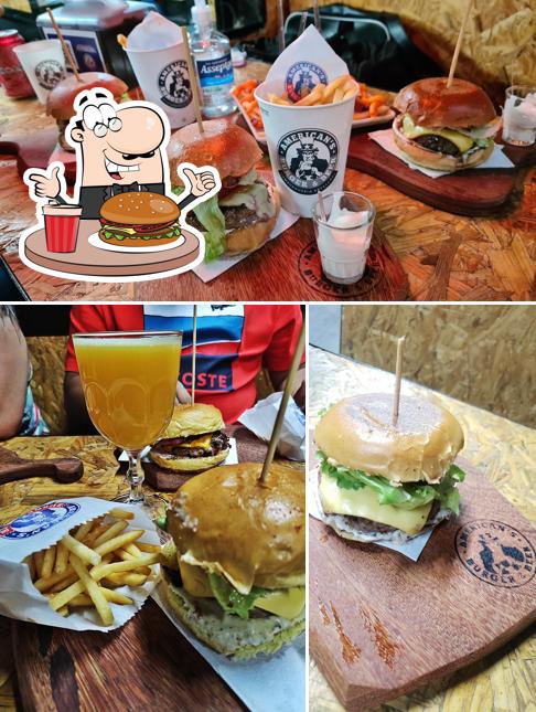 Consiga um hambúrguer no American's Burger e Beer