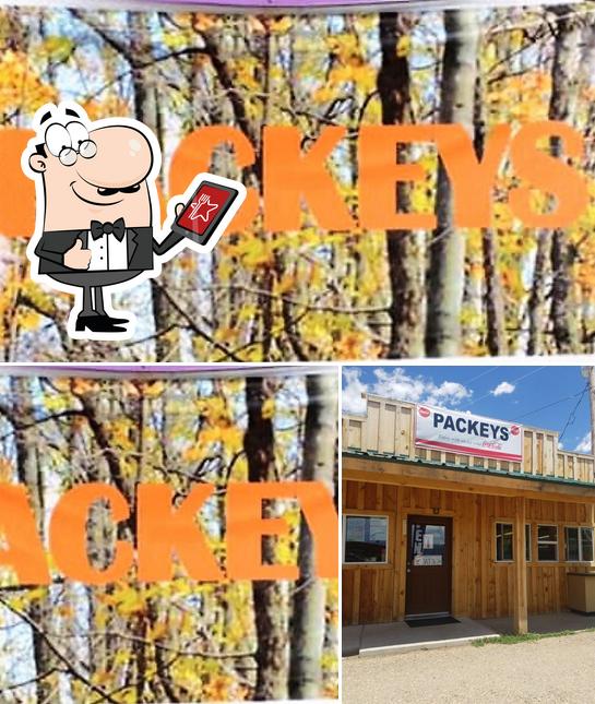 The exterior of Packeys