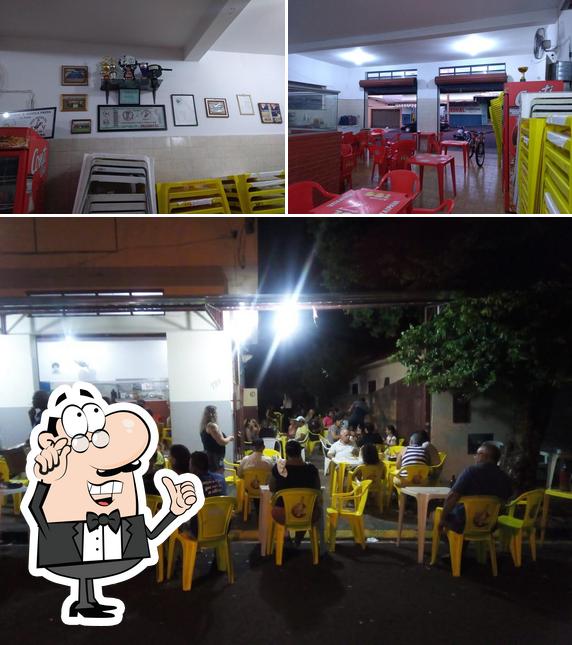 O interior do Pizzaria Sabor Brasil