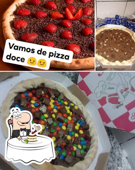 Pizzaria Rodrigues oferece uma escolha de pratos doces